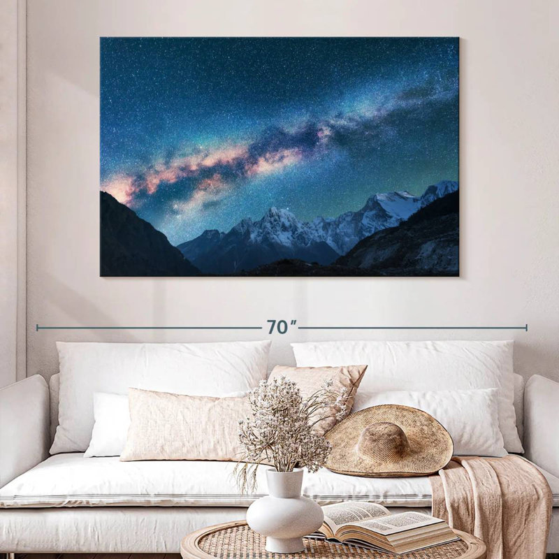 Oberle Night Sky Background, 34" H x 51" W