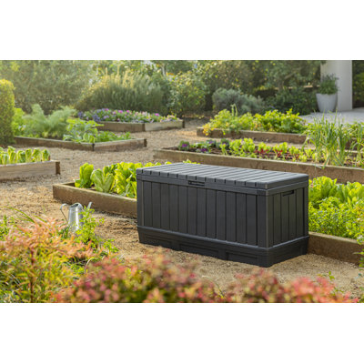 Keter Kentwood Outdoor Garden Storage Box 350L