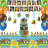 33Pcs Scooby-Doo Party Decorations, Scooby-Doo Birthday Decorations Set