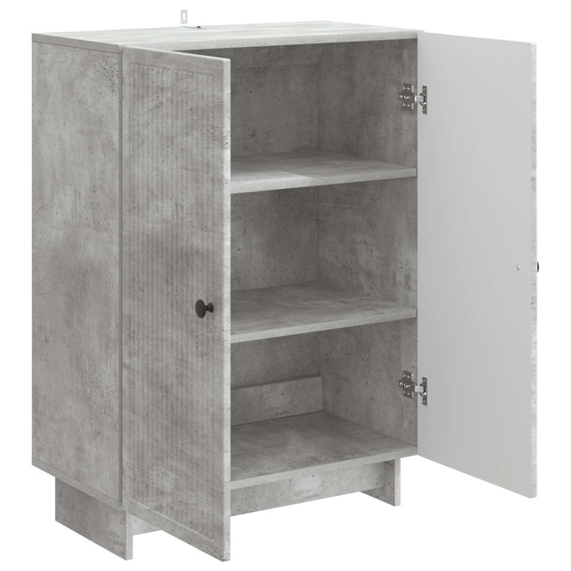 66cm Sideboard, Concrete Grey