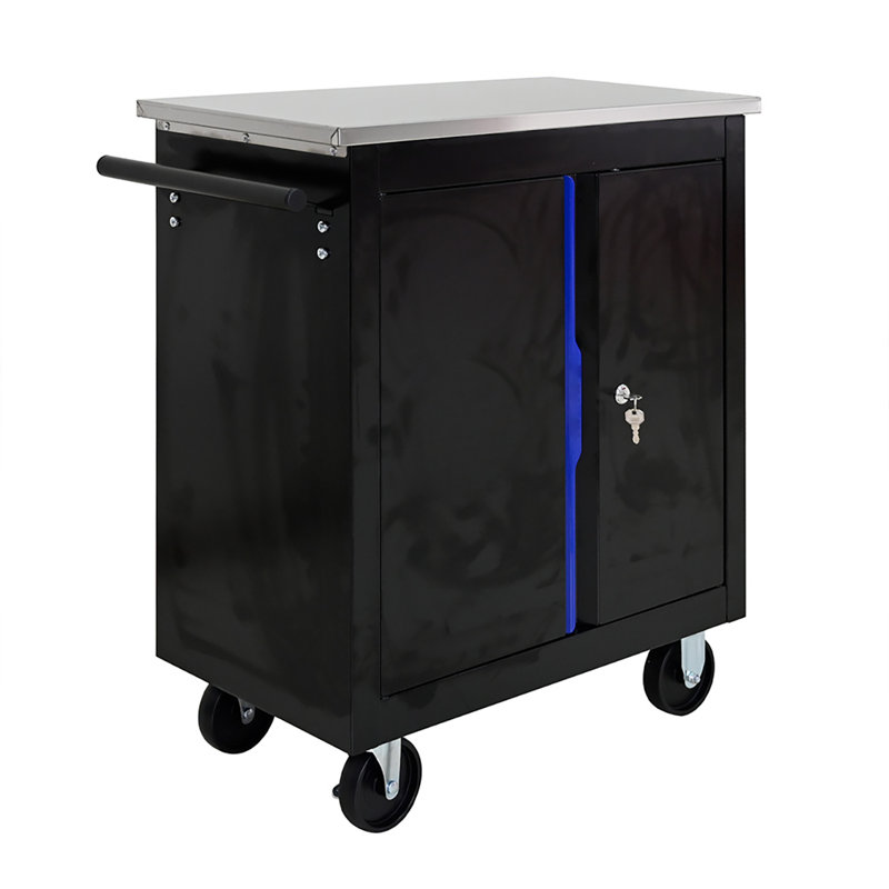 Armoire de rangement verrouillable pour outils pour garage d'atelier