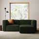 Shonnard 88" Upholstered Modular Sofa and Ottoman
