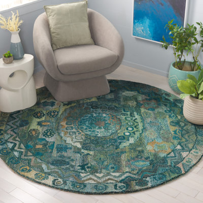Oriental Hand Tufted Area Rug