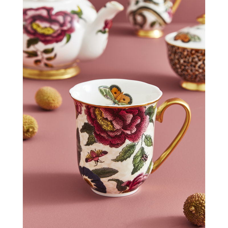 Spode, Creatures Of Curiosity - White Floral Mug