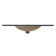 Ancillary 3-Hole 36" Classic Contemporary Rectangular Ceramic Single Sink Basin Vanity Top