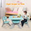 Ensemble de table carrée et de chaises pour enfants Ramiro-1376789065