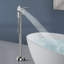 Robinet de baignoire autoportant avec douche à main à poignée simple Topcraft-87221783