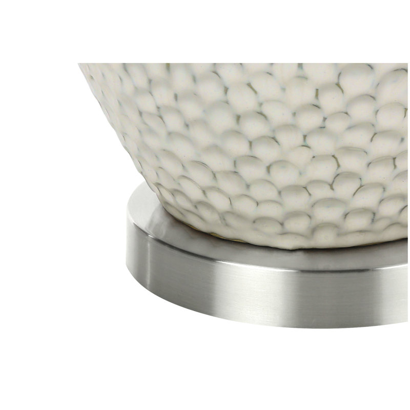 Lighting, 28"h, Table Lamp, Cream Ceramic, Ivory / Cream Shade, Contemporary