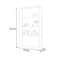 Tablette de présentation moderne orange-789479166