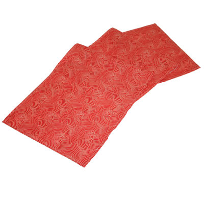 Braeswood Rectangle Geometric Polyester Table Runner
