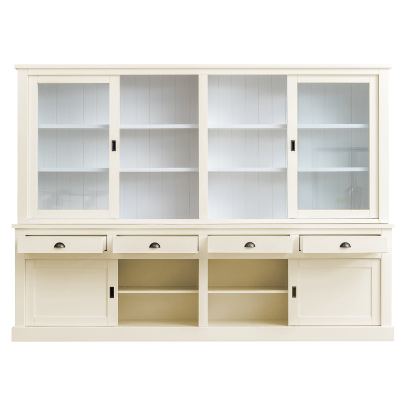 Butler Display Cabinet, Cream 