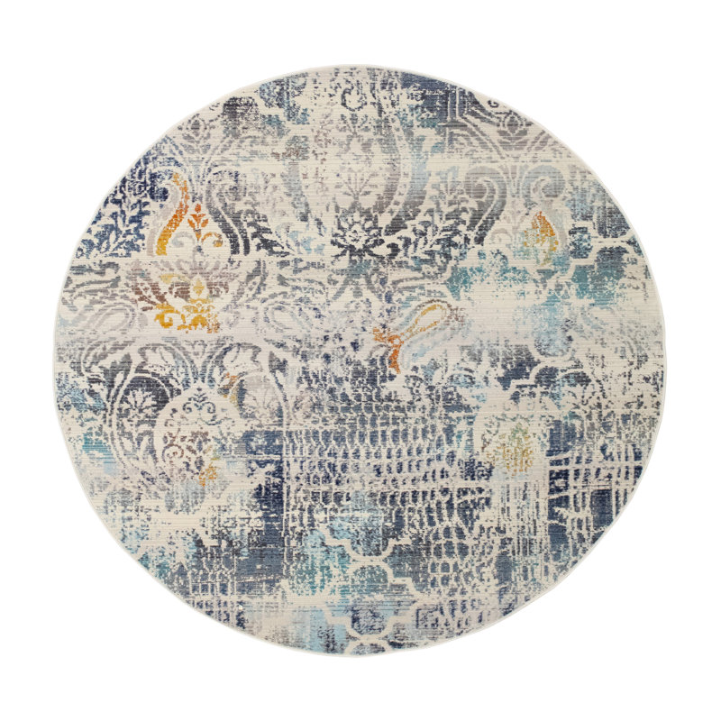 Anselmo Indoor Rug, Round 5'