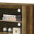 Bernardo Knotty Oak 70"W TV Stand With Open Shelves And Cable Management-1260361932