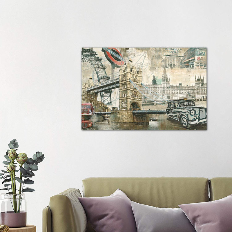 London by Tyler Burke - Wrapped Canvas Print, 101.6 cm H x 66.04 cm W x 3.175 cm D
