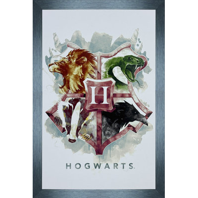 Impression de logo encadré Hogwartz
