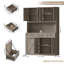 Armoire de rangement pour cuisine Straun-1119449735