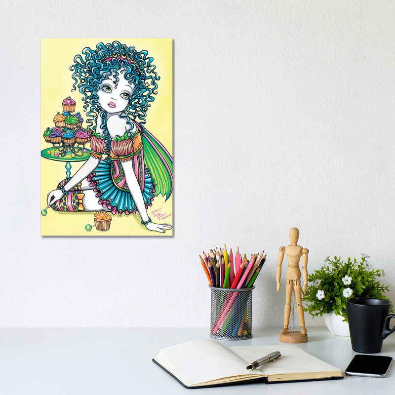 Butter Cup 1 Piece Wrapped Canvas Wall Art, 20.32 cm H x 30.48 cm W