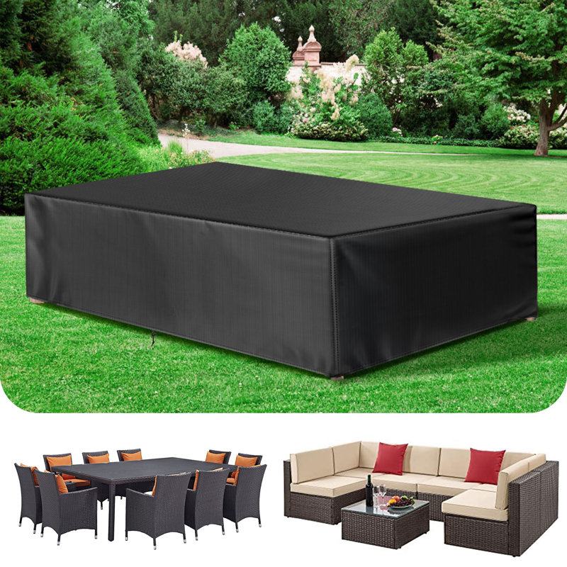 Housse pour canapé d'extérieur, H 29 po x l 84 po x P 55 po