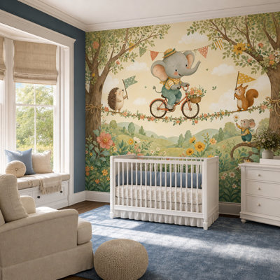 Papier peint animaux fantaisistes Woodland