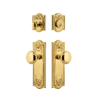 Nostalgic Warehouse Meadows Entry Set with New York Knob