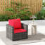Chaise de jardin en rotin pour l'extérieur-1020613973