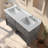 Lunnete 60'' Freestanding Double Bathroom Vanity with Engineered Stone Top