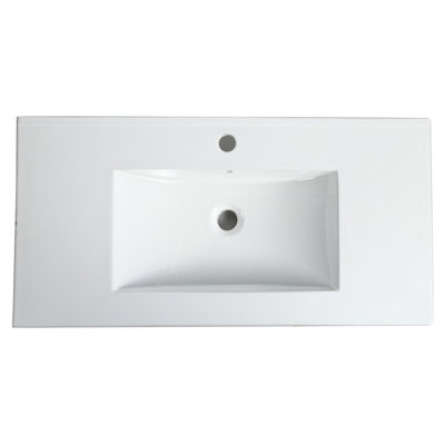 Dessus de meuble-lavabo en céramique - F-BL9090B