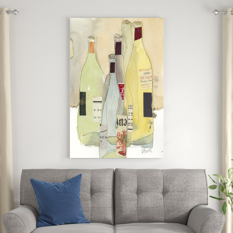 Vins et spiritueux I, H 48 po x l 32 po x P 1,25 po