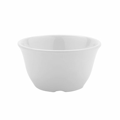 GET BC-70-DW Melamine Bouillon Cup / Bowl, 7 Ounce, Diamond White (Set of 12)