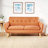 Mirsade 67.25" Flared Arm Loveseat, Loveseat, Modern Sofa, Accent Sofa-596917151