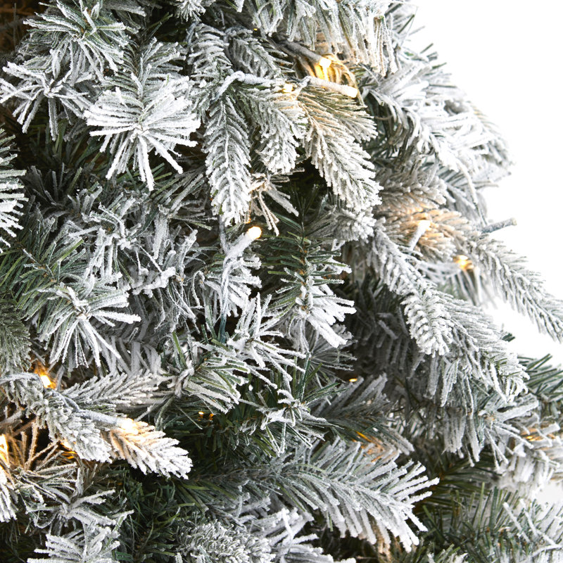 Lighted Artificial Christmas Tree, 4' H