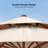 13 FT Round Wood Pattern Cantilever Umbrella,Beige-91018040