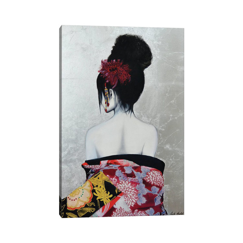 Senkai by Linda Charles - Painting on Canvas, 66.04cm H x 45.72cm W x 3.81cm D, Wrapped Canvas