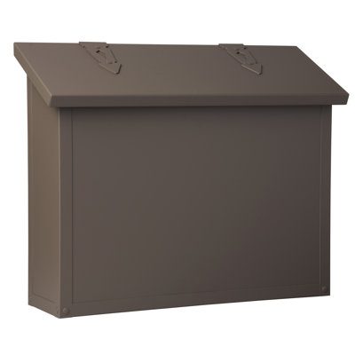 Monarch Metal Wall Mounted Mailbox