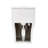 12 - Inch Rough In Ceramic Toilet, Dual Flush 1.24/1.43 , Soft Close Pp Seat, 800G Map Rating, Fully Glazed For Stain Toilet One Piece In, Hygienic Solution