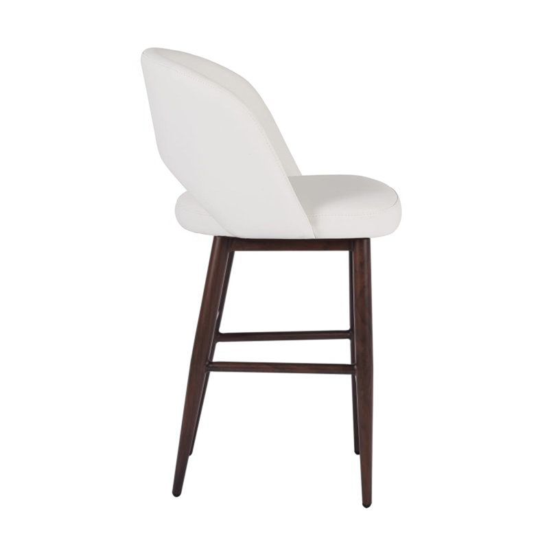 Tabouret de direction noir, Blanc