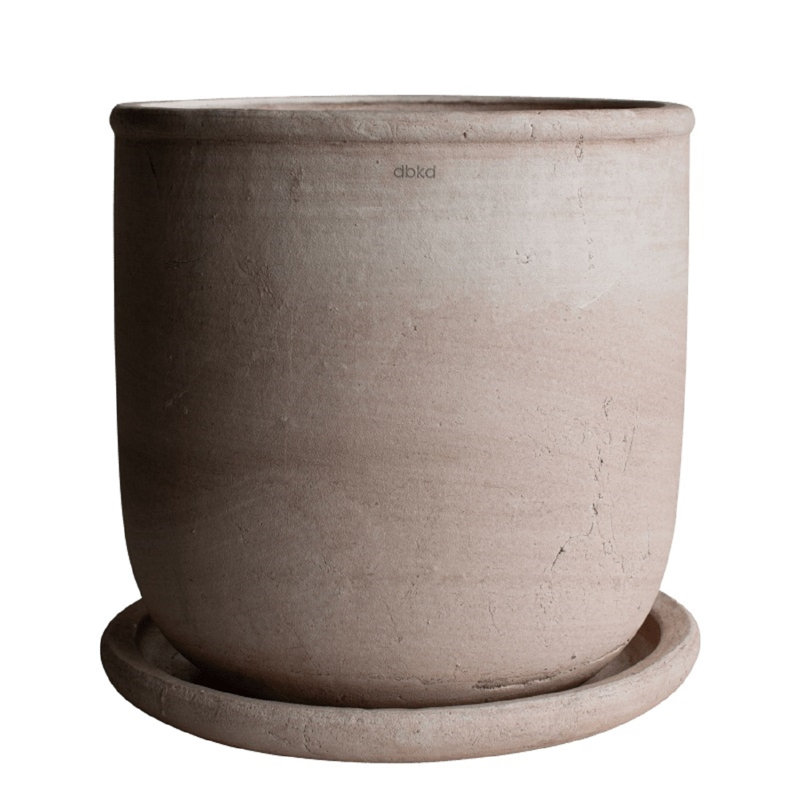 Terra Pot Large - Sable, H 14,17 po x l 12,99 po x P 12,99 po