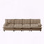 Canapé 4 places Cloud avec tissu chenille, mousse haute densité et assise profonde de 25 po-67047868