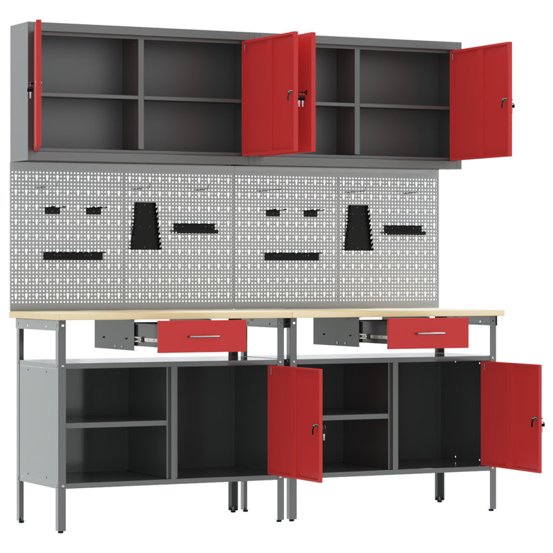 Work Bench Set, Red