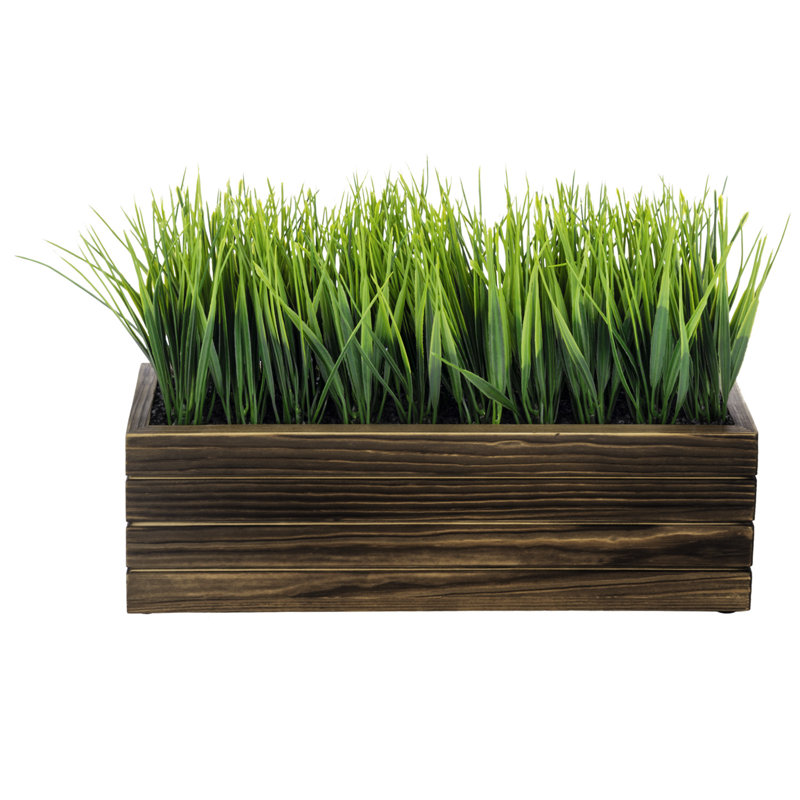 25 cm Artificial Grass in Planter