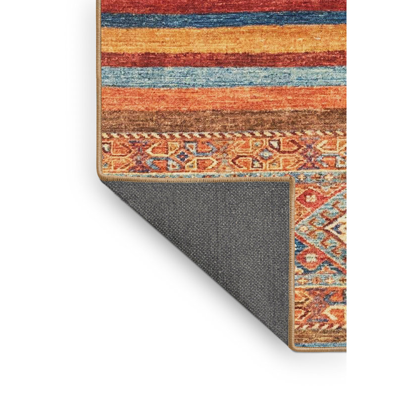 Abstract Indoor Rug, Rectangle 7' x 10'