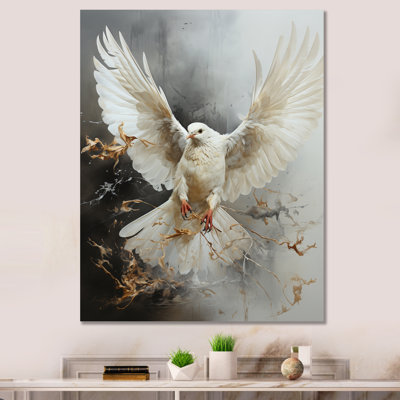 " White Dove Winged Messenger "