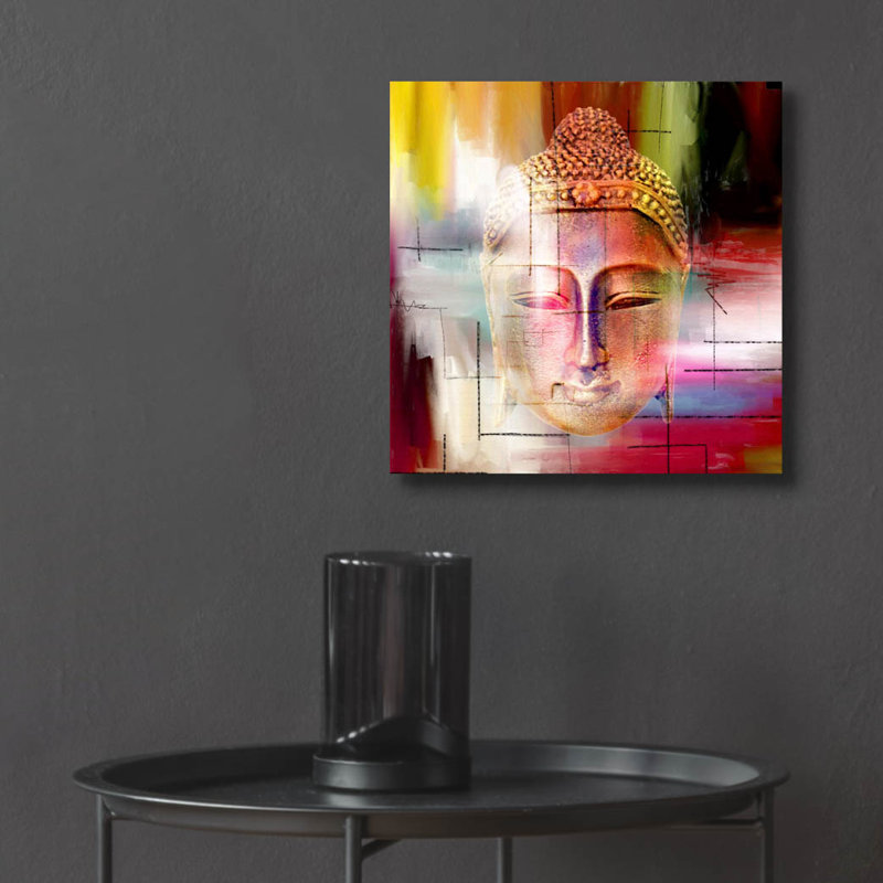 «Buddha Face 4» par Mark Ashkenazi, H 12 po x l 12 po x P 0,13 po