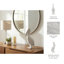 Awanda, objet de sculpture pélican décoratif pour la maison - Figurine moderne en céramique pour console ou décoration de salon - 14 po, blanc