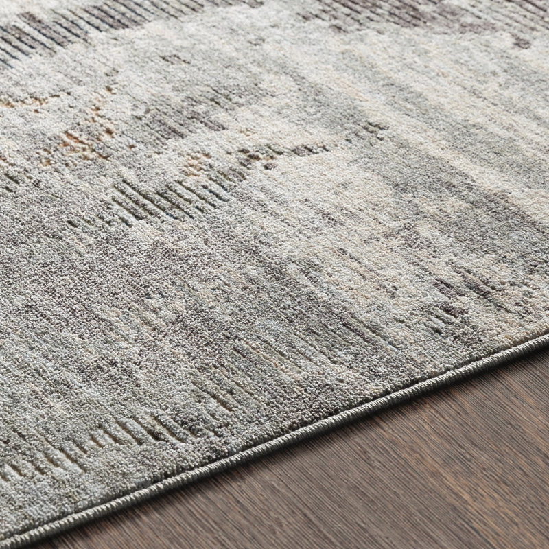 Mckeel Abstract Indoor Rug, Runner 3'3" x 8'