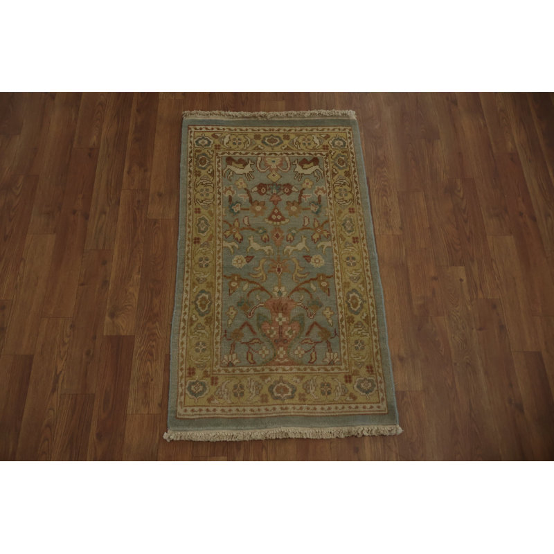 Tapis classique à aspect antique 2 x 3 avec motifs floraux riches Classic Ziegler