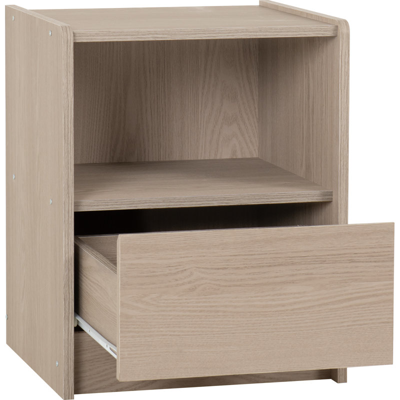 Seja 42.5cm W Manufactured Wood Bedside Table
