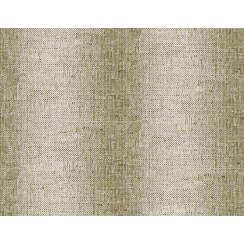 Abstract Vinyl Metallic Wallpaper Double Roll, Light Roast