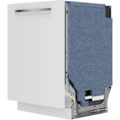 500 Series 24"" Top Control Built-In Pocket Handle Dishwasher with Stainless Steel Tub -  Bosch, SHP65CM2N