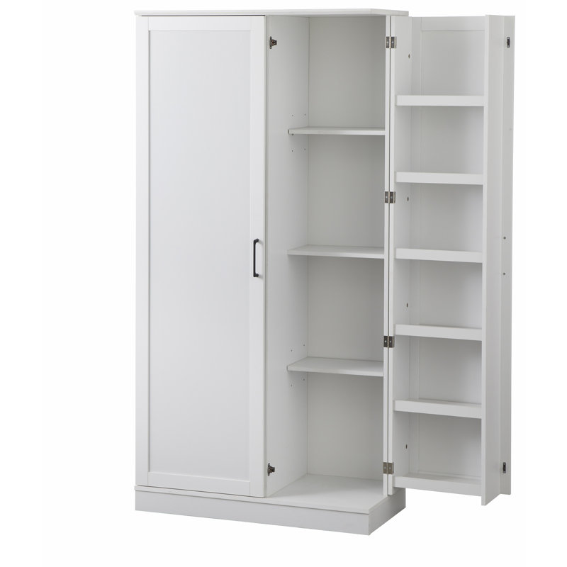Davares 71.25'' Kitchen Pantry, White